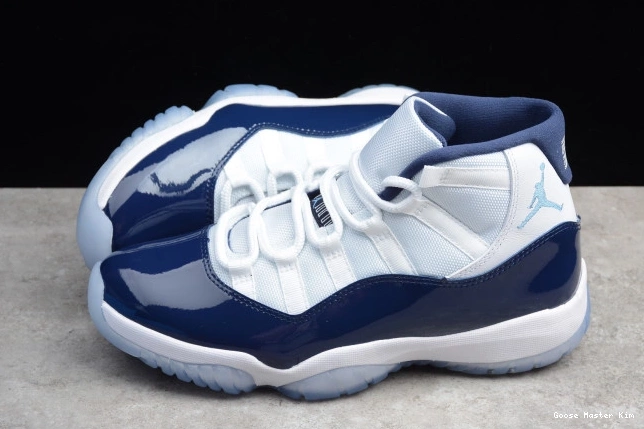 Air 11 378037-123 Retro Midnight Jordan Navy 0711